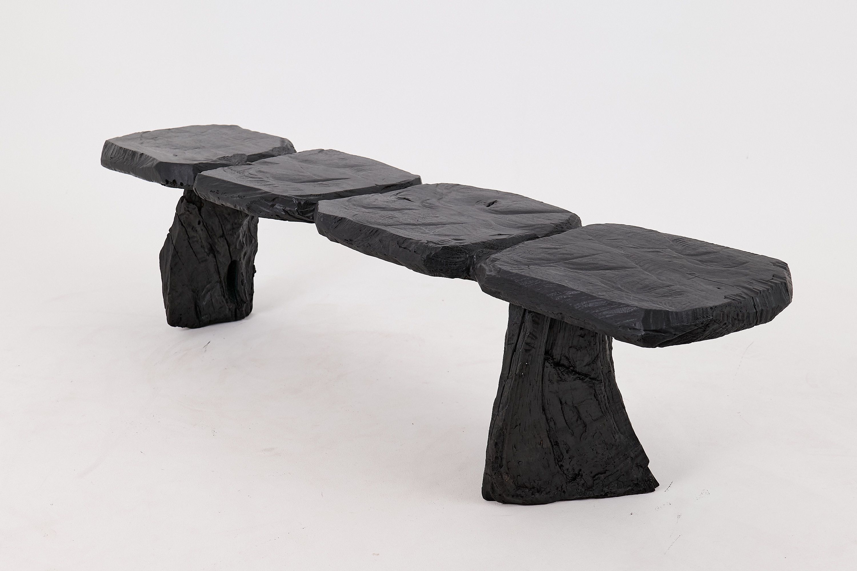 Solid wood Logniture bench