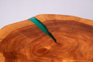 Domus, Sculptural Coffee Table Carved From Solid Wood, gallery view 16