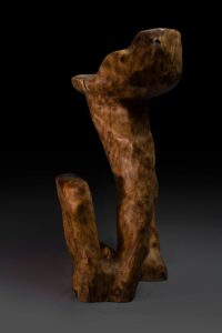 Makha, Rustic Sculptural Bar Chair, gallery view 5
