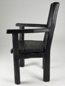 Veles, Hand Crafted Charred Armchair, gallery view 4