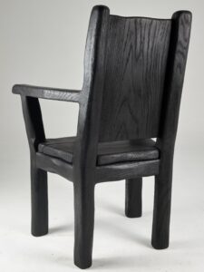 Veles, Hand Crafted Charred Armchair, gallery view 6