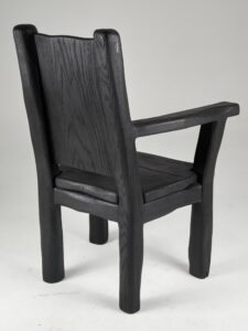 Veles, Hand Crafted Charred Armchair, gallery view 8