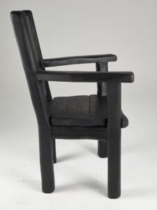 Veles, Hand Crafted Charred Armchair, gallery view 10