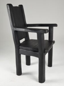 Veles, Hand Crafted Charred Armchair, gallery view 11