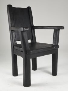 Veles, Hand Crafted Charred Armchair, gallery view 12