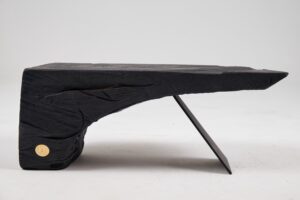 Jowink, Handmade Charred Bench or Side Table, gallery view 4