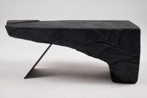 Jowink, Handmade Charred Bench or Side Table, gallery view 6