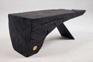 Jowink, Handmade Charred Bench or Side Table, gallery view 12