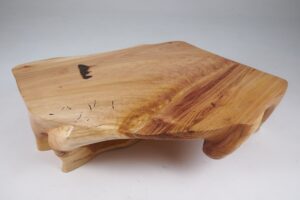 Domus, Sculptural Low Table Carved From Solid Wood, gallery view 5