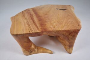 Domus, Sculptural Low Table Carved From Solid Wood, gallery view 20