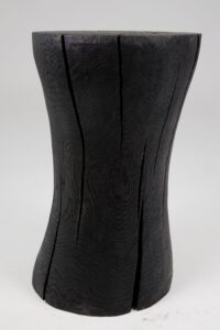 Jownik, Charred Hourglass Side Table, gallery view 5