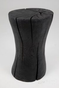 Jownik, Charred Hourglass Side Table, gallery view 6