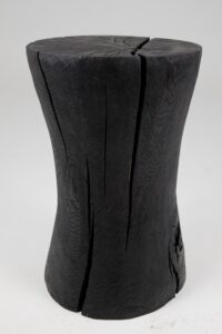 Jownik, Charred Hourglass Side Table, gallery view 7