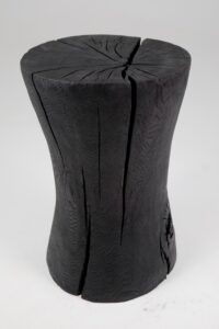 Jownik, Charred Hourglass Side Table, gallery view 8
