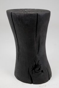 Jownik, Charred Hourglass Side Table, gallery view 9