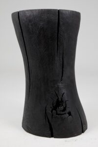 Jownik, Charred Hourglass Side Table, gallery view 10