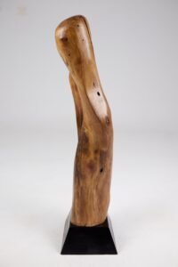 Still Stand Abstract Wood Sculpture, gallery view 9