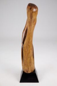 Still Stand Abstract Wood Sculpture, gallery view 14