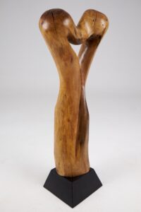 Still Stand Abstract Wood Sculpture, gallery view 15