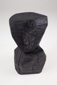 Jownik, Charred Geometric Side Table, gallery view 3