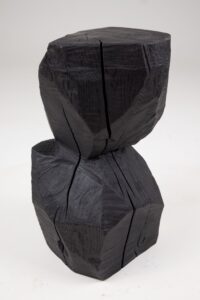 Jownik, Charred Geometric Side Table, gallery view 4