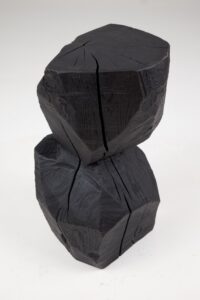 Jownik, Charred Geometric Side Table, gallery view 5
