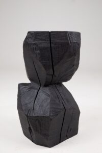 Jownik, Charred Geometric Side Table, gallery view 6