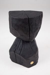 Jownik, Charred Geometric Side Table, gallery view 8