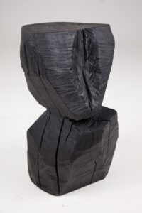 Jownik, Charred Geometric Side Table, gallery view 11