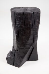 Jownik, Sculptural Charred Side Table, gallery view 2