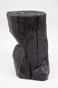 Jownik, Sculptural Charred Side Table, gallery view 8