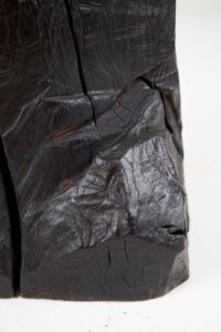Jownik, Sculptural Charred Side Table, gallery view 9