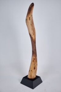 Still Stand Abstract Wood Sculpture, gallery view 8