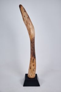 Still Stand Abstract Wood Sculpture, gallery view 10
