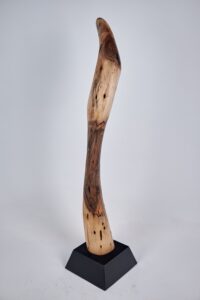 Still Stand Abstract Wood Sculpture, gallery view 14