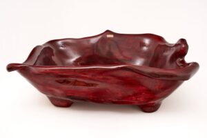 Sculpted Live Edge Solid Wood Bathtub, gallery view 4
