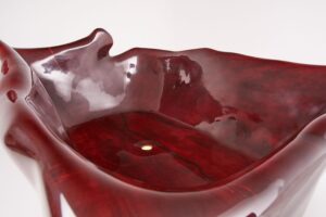 Sculpted Live Edge Solid Wood Bathtub, gallery view 8