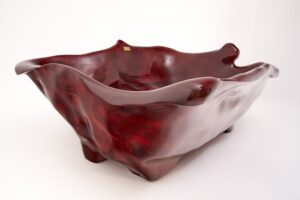 Sculpted Live Edge Solid Wood Bathtub, gallery view 19