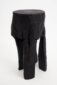 Jownik, Sculptural Charred High Side Table, gallery view 7