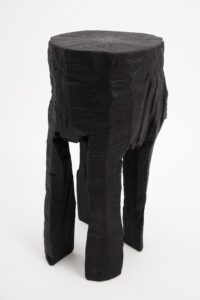 Jownik, Sculptural Charred High Side Table, gallery view 11