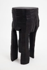 Jownik, Sculptural Charred High Side Table, gallery view 12