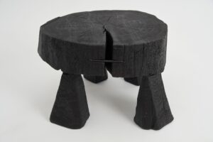 Jownik, Charred Round Coffee Table, gallery view 2