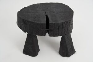 Jownik, Charred Round Coffee Table, gallery view 3