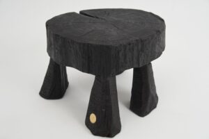 Jownik, Charred Round Coffee Table, gallery view 8