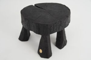 Jownik, Charred Round Coffee Table, gallery view 9