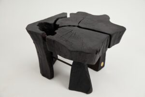 Jownik, Charred Round Coffee Table, gallery view 2