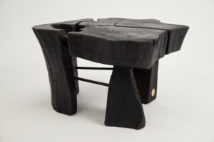Jownik, Charred Round Coffee Table, gallery view 3