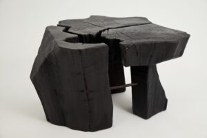 Jownik, Charred Round Coffee Table, gallery view 4