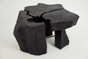 Jownik, Charred Round Coffee Table, gallery view 5