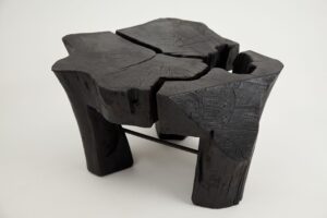 Jownik, Charred Round Coffee Table, gallery view 12